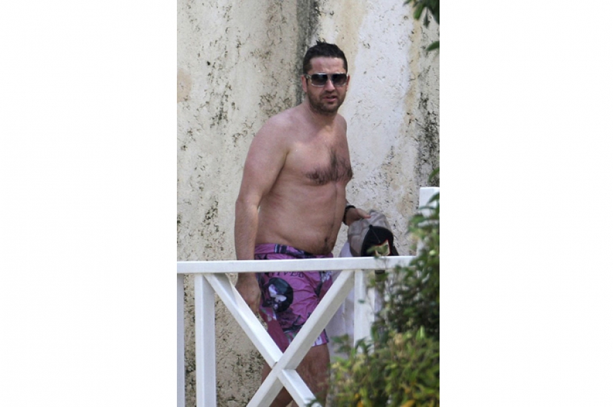Джерард Батлер на отдыхе — снимок папарацци