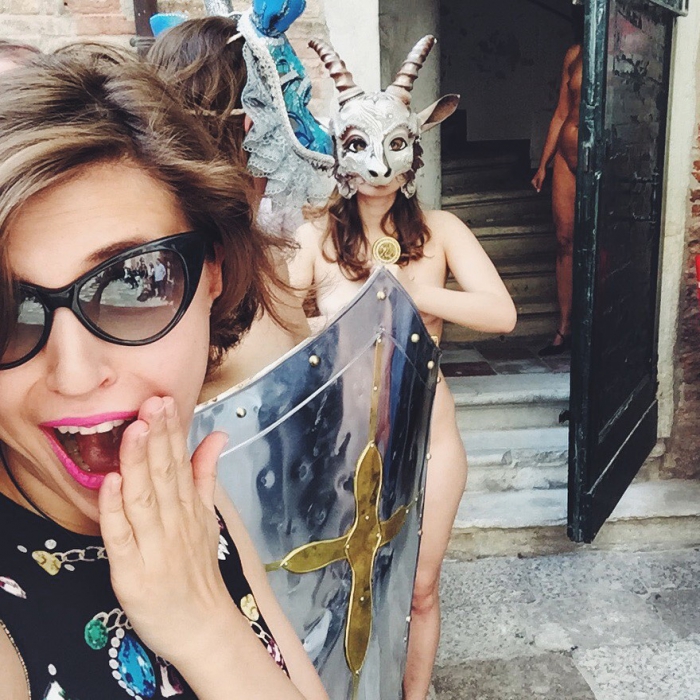 Полина Захарова в Павильоне Теллурия