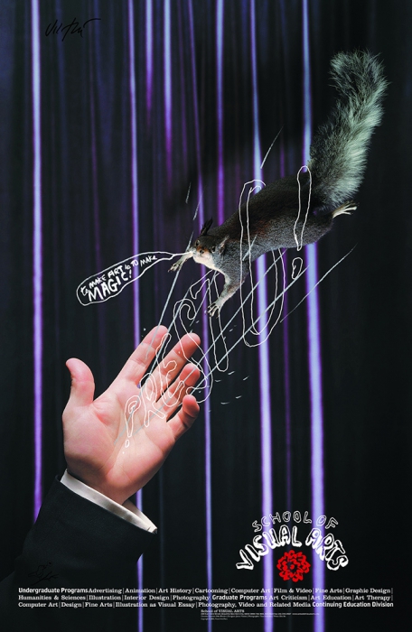 James Victore, 2005 "Presto! To make art is to make magic!"