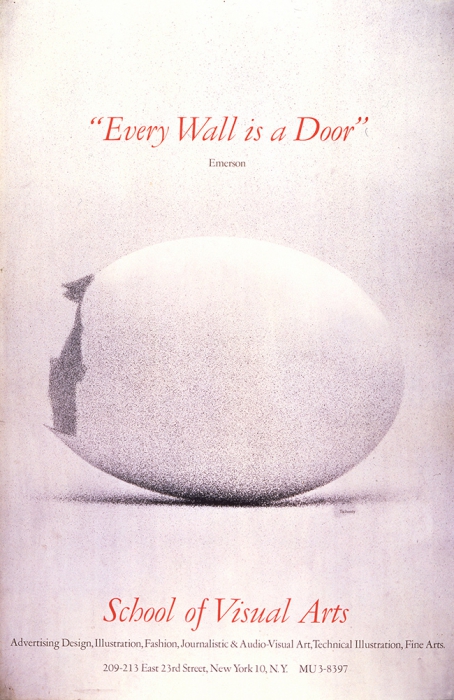 George Tscherny, 1961 "Every Wall is a Door."