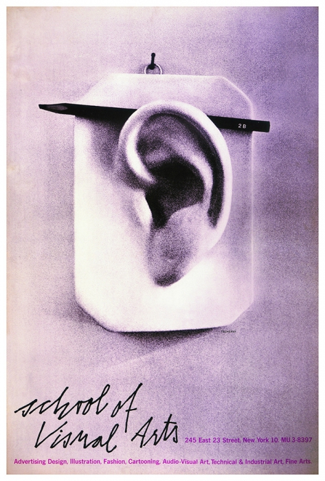George Tscherny, 1959 "School of Visual Arts."
