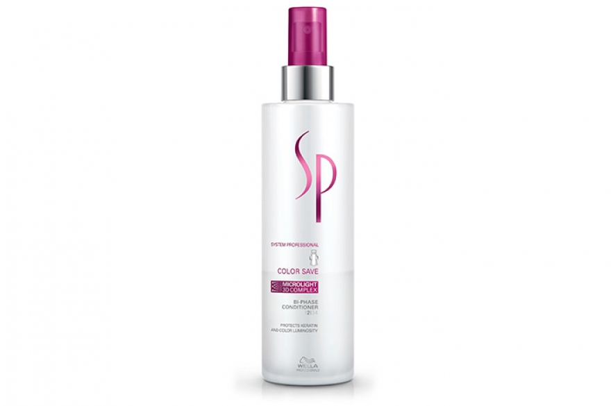 «Запирающий» цвет и придающий сияние двухфазный кондиционер, System Professional