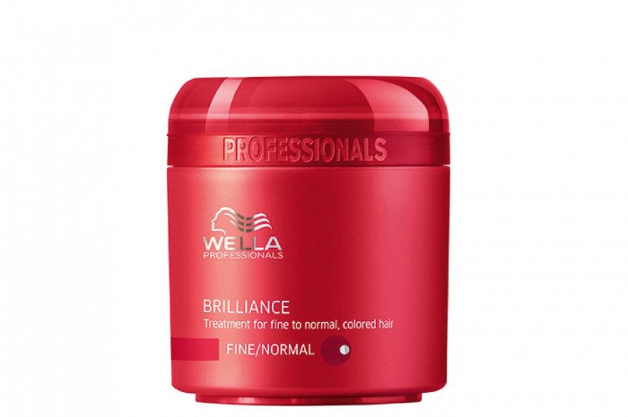 Лечебная маска для окрашенных волос Brilliance, Wella Professionals.