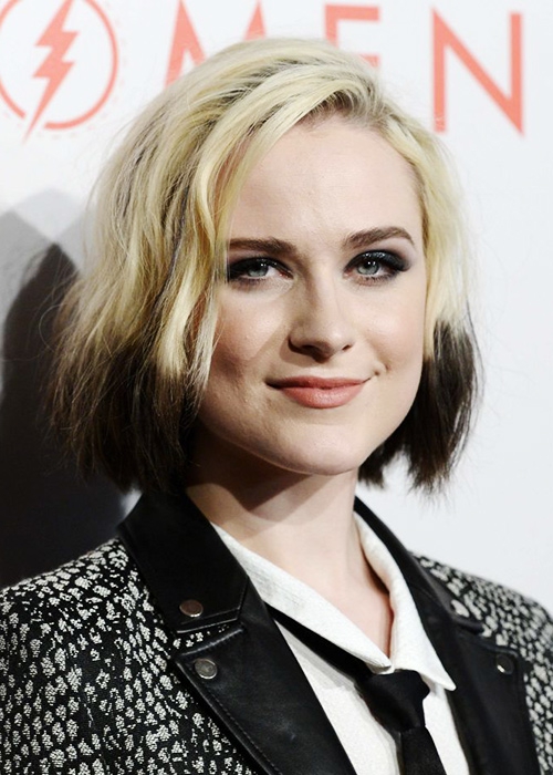 Эван Рейчел Вуд повторила радикальный вариант омбре Дрю Бэрримор.