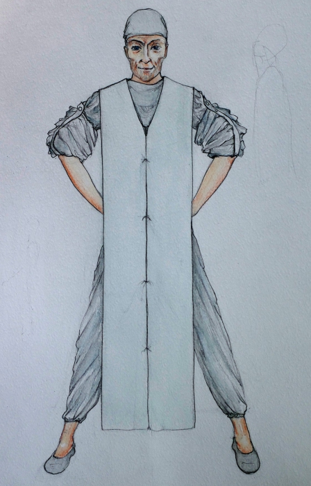 Иллюстрации Елисея Шепелёва, художника-постановщика балета Infinita Frida