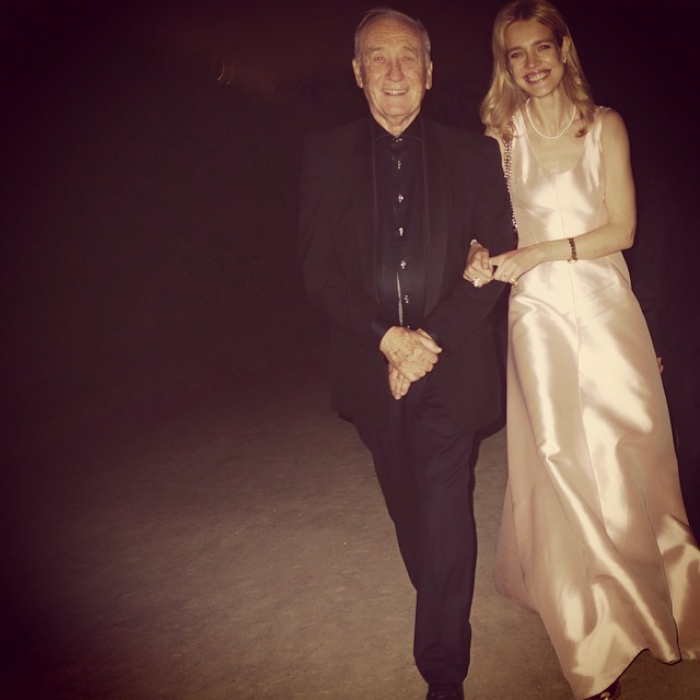 Родион Щедрин и Наталья Водянова на гала-вечере «Белые ночи» в Царском селе