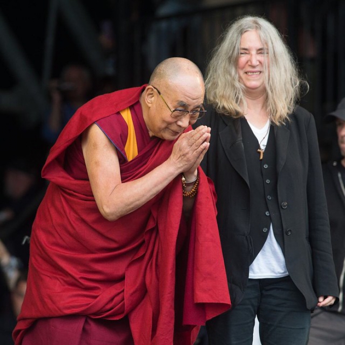 Далай-лама и Патти Смит