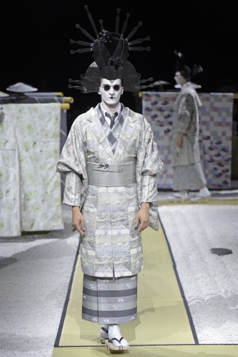 Матвей Лыков на Thom Browne