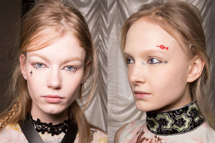 Бэкстейдж показа Giamba весна-лето 2015