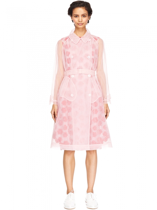 Прозрачный тренч Simone Rocha, 61800 руб.