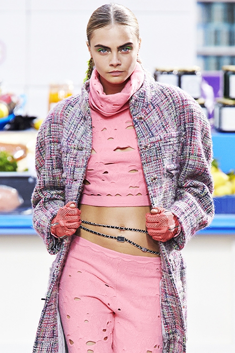 Цепочки на живот: коллекция Chanel, осень-зима 2014