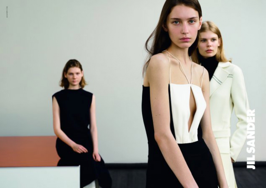 Рекламная кампания Jil Sander, снятая американской художницей Кольер Шорр