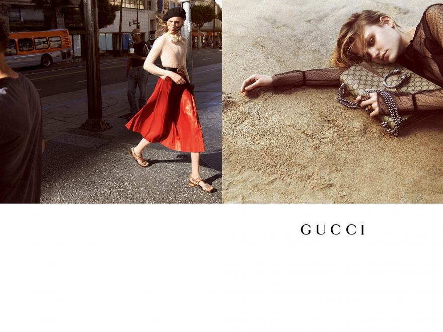 Рекламная кампания Gucci, снятая Гленом Личфордом
