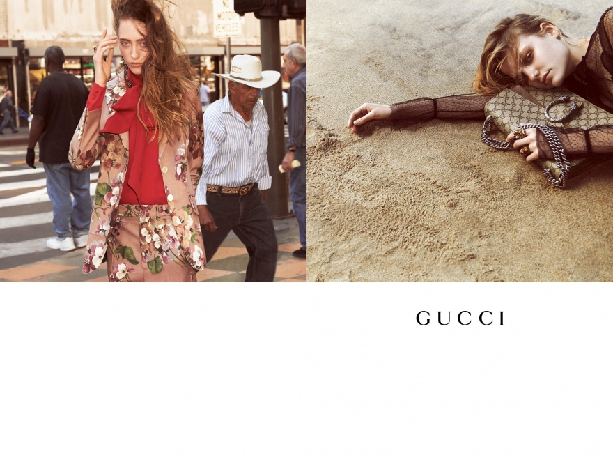 Рекламная кампания Gucci, снятая Гленом Личфордом