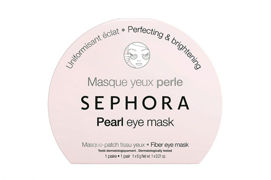 Fiber Eye Mask, Sephora Восемь патчей для глаз делят зоны ответственности, как механики на пит-стопе. Один, с экстрактом зеленого чая, деловито