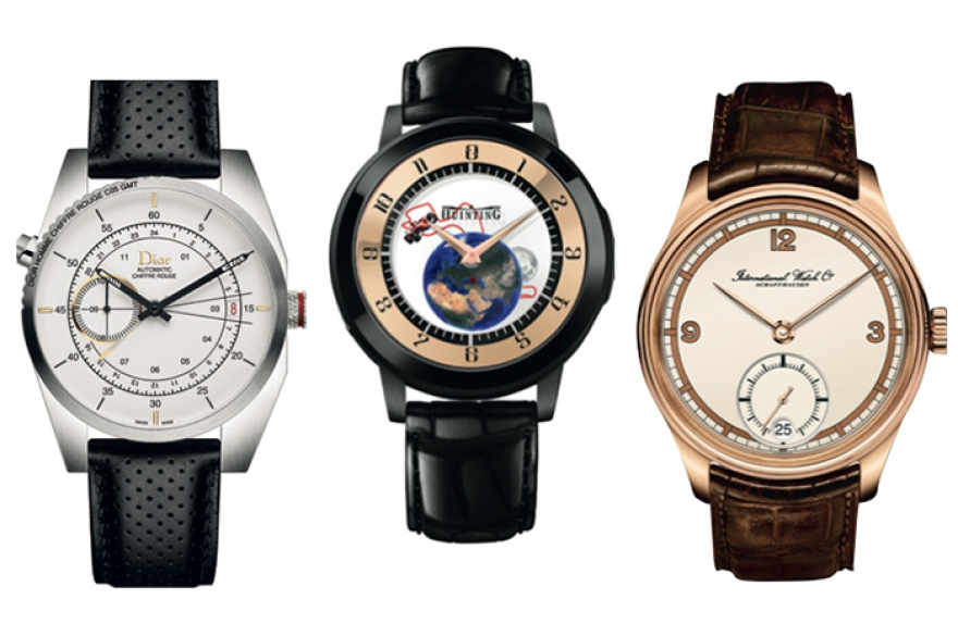 Chiffre Rouge C05, Dior; Moonlight Circuit, Quinting; PG HW 8 Days Edition 75th Anniversary,IWC Частная школа: минутная и часовая шкалы новых часов