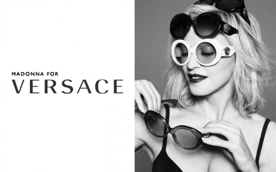 Versace с Мадонной