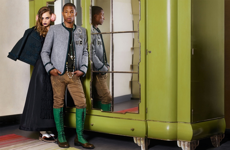 Chanel с Фарреллом Уильямсом