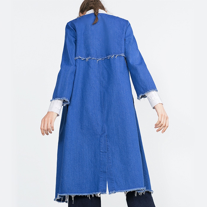 Пальто из денима Zara, 5999 руб.