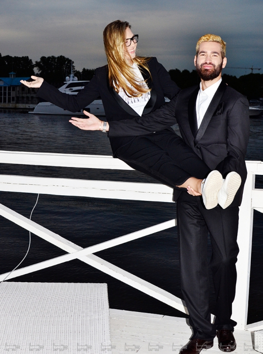 Полина Гордович и Михаил Авербах