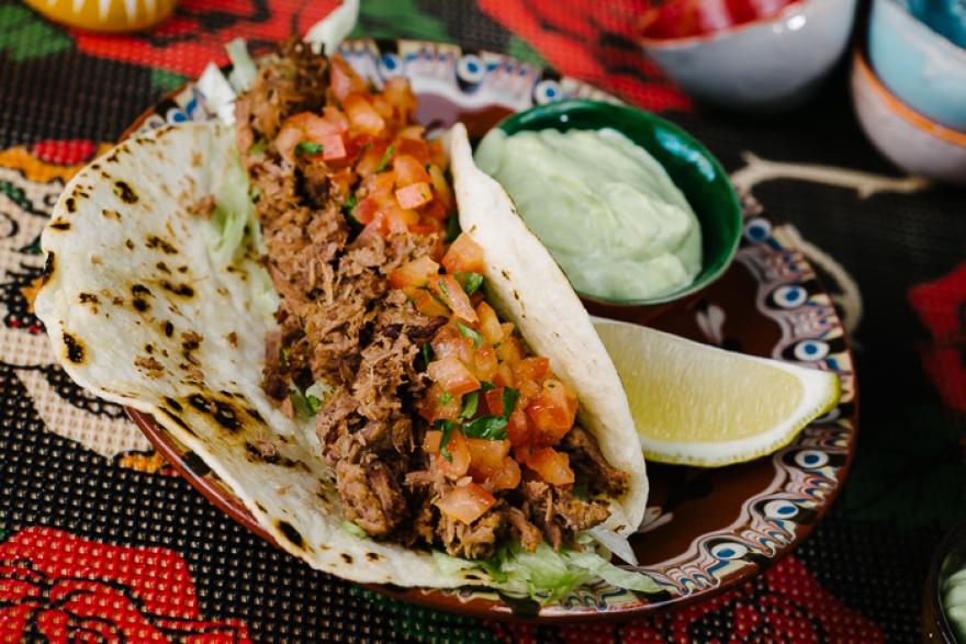 Тако из бара El Copitas