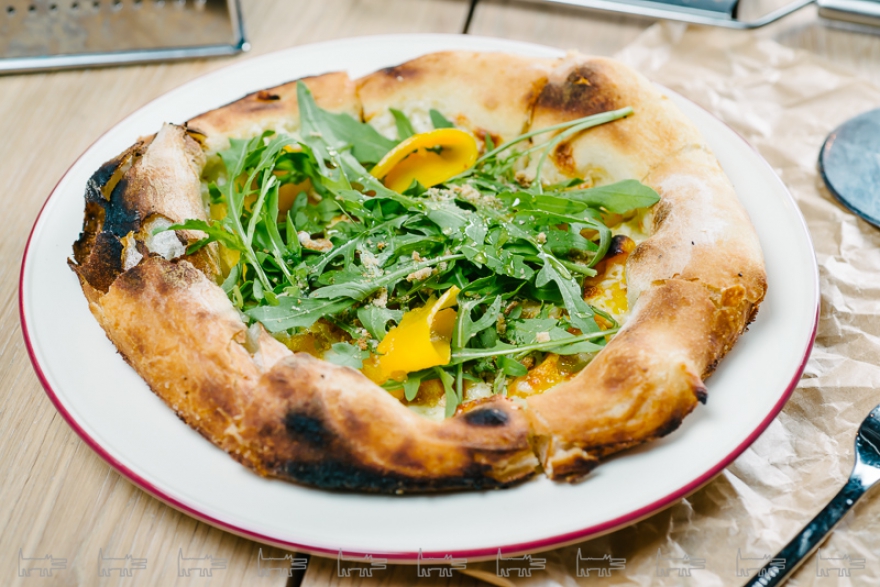 Пицца с тыквой и тульским пряником