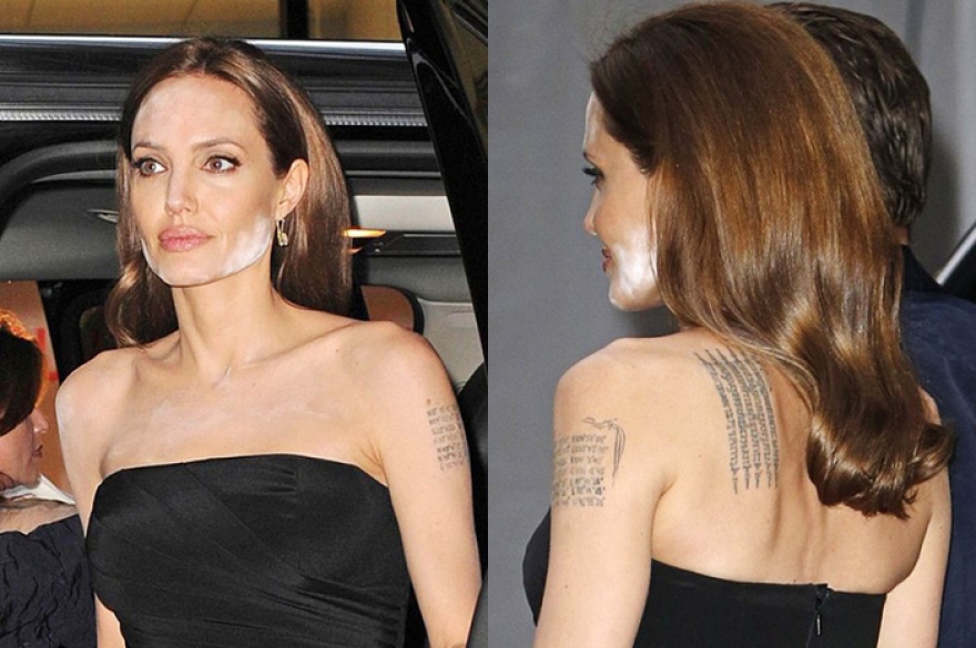 Даже Анджелина Джоли однажды натерла щеки светоотражающим тональником.