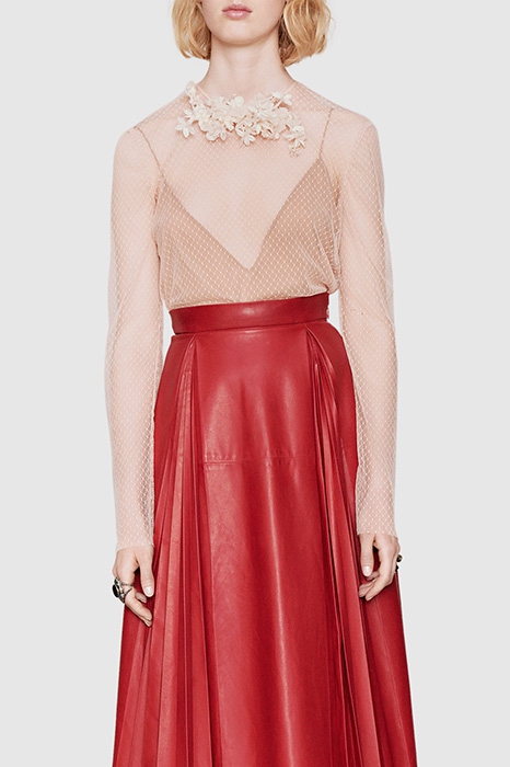 Прозрачная блузка с топом, 52100 руб. (ДЛТ)