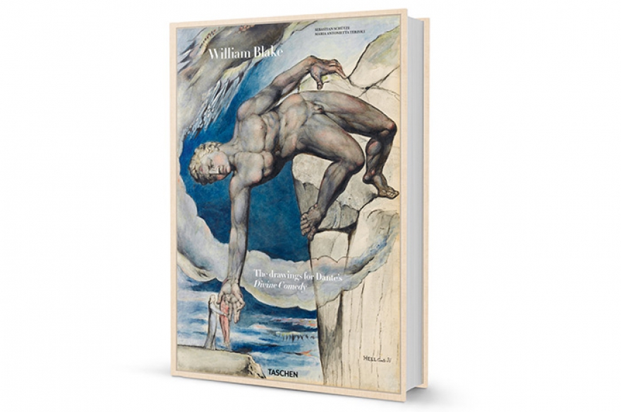 William Blake. The Drawings for Dante's Divine Comedy Роскошный, самый полный альбом рисунков английского поэта и художника-духовидца Уильяма Блейка к