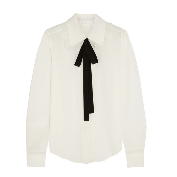 Рубашка Chloe, 40000 руб.