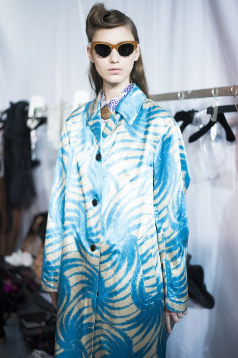 Бэкстейдж шоу Dries van Noten