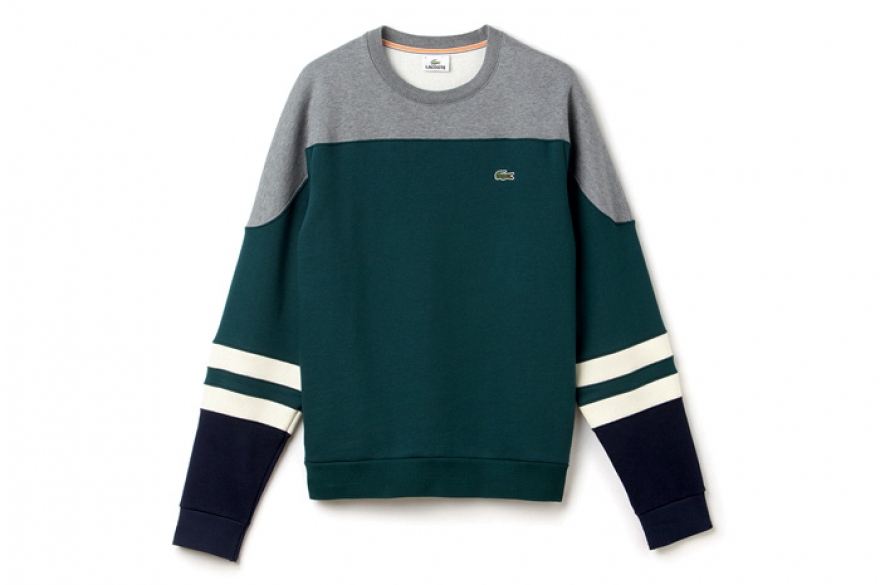 Cвитшот Lacoste, 11 900 руб. (Lacoste)