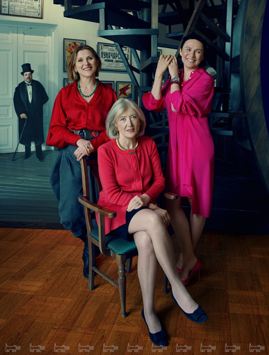 Организаторы фестиваля (слева направо): Екатерина Сираканян, Наталья Мателица и Наталия Плеханова