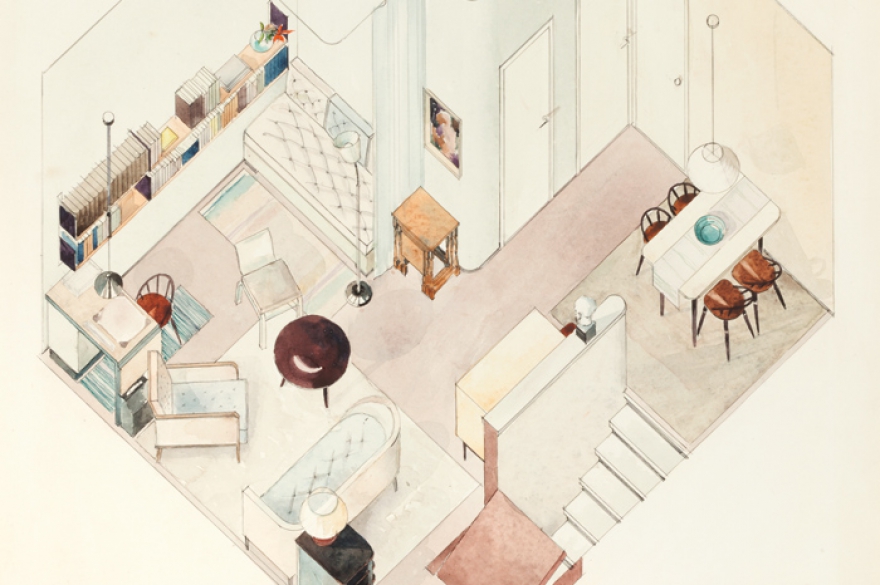 Жилищный дизайн 1930-х Идеи интернационального авангарда в условиях Финляндии довоенного десятилетия воплощались в стиле интерьеров и мебели