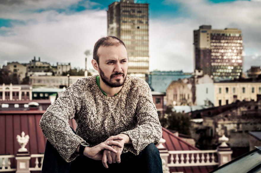 На крыше ТЮЗа