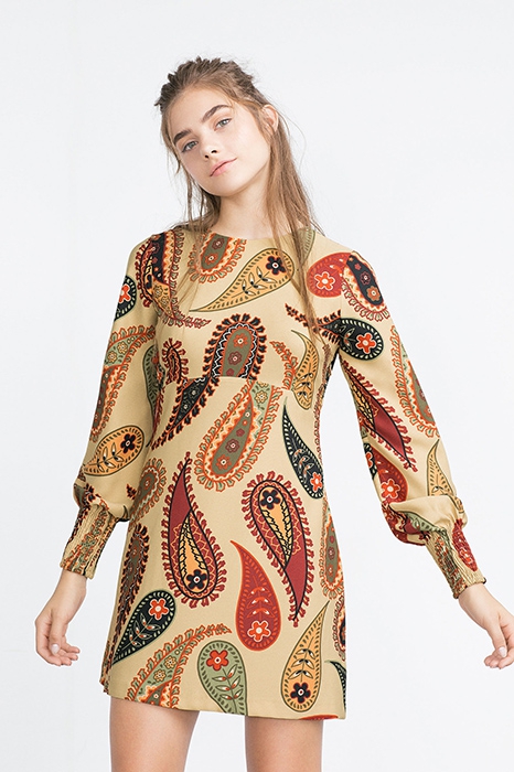 Платье Zara, 1299 руб.