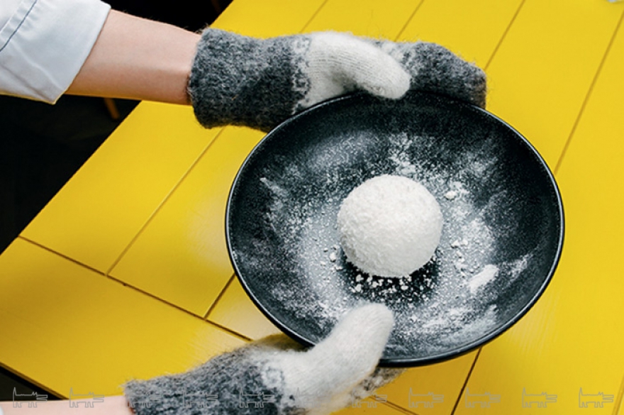 Кокосовый десерт «Снежок» из «Гастрономики»