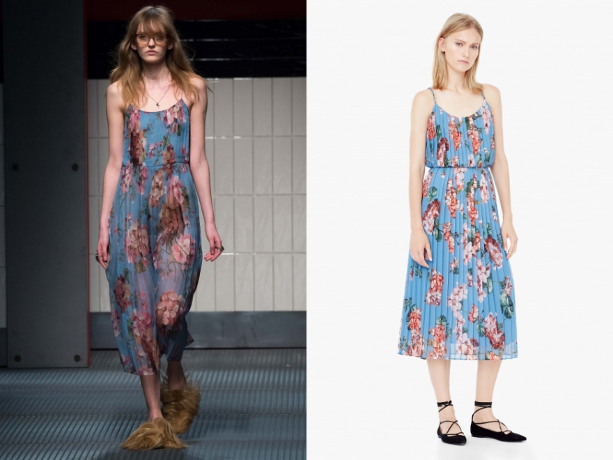 Gucci, 201 000 руб.; Mango, 4 999 руб.