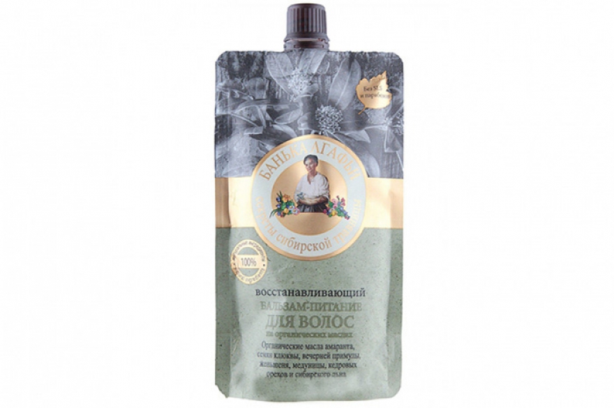 Маска для волос «Бабушка Агафья» Лиза Плотникова, модель, заключившая эксклюзив c Christian Dior «У меня очень капризные волосы, они обожают виться и