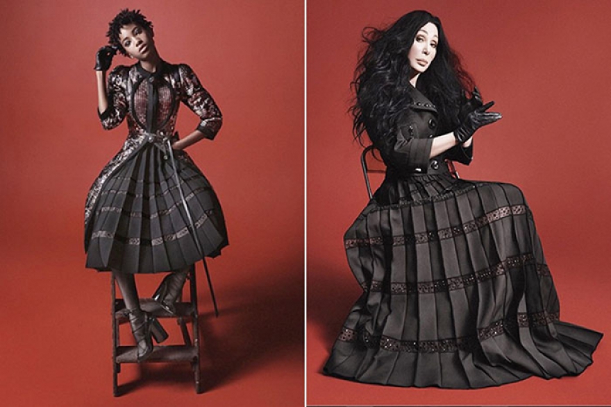 Уиллоу Смит и Шер в рекламной кампании Marc Jacobs