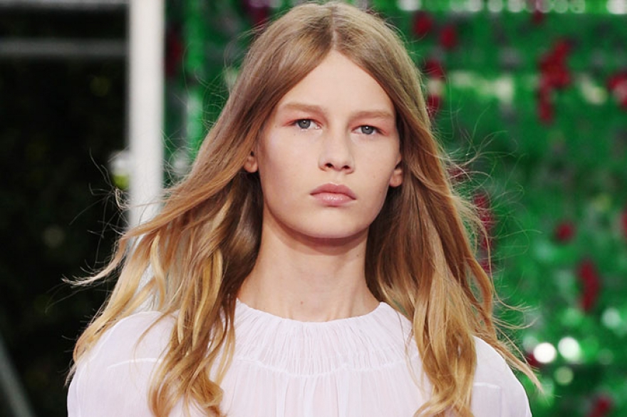 София Мечетнер на шоу Christian Dior