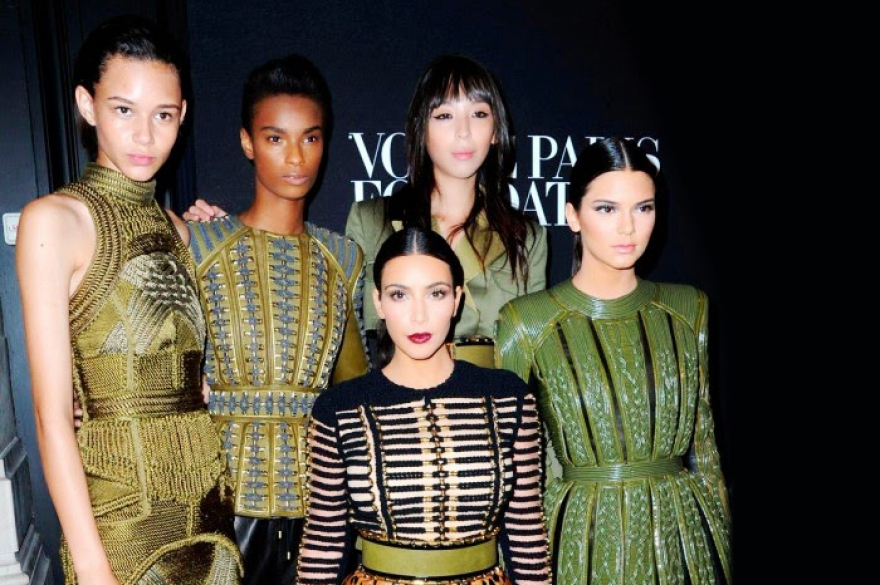 Презентация коллекции Balmain x H&M