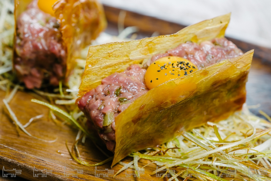 Тартар из брянской мраморной говядины