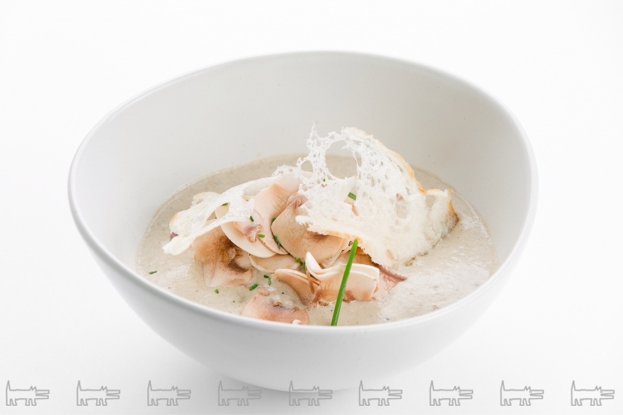 Бефстроганов из мраморной говядины и картофельным пюре