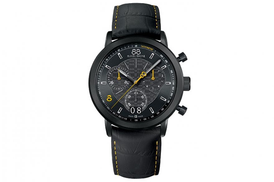 Encounter, 88 Rue du Rhone Внуки часовщика Раймонда Вайля Пьер и Эли Бернхаймы добавили в коллекцию Double 8 Origin еще один брутальный кварцевыи