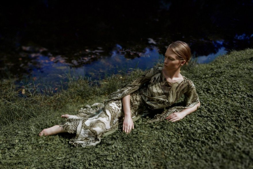 LOOIZA POTAPOVA, коллекция Undine, фото - Павел Танцерев, модель - Анна Кравченко