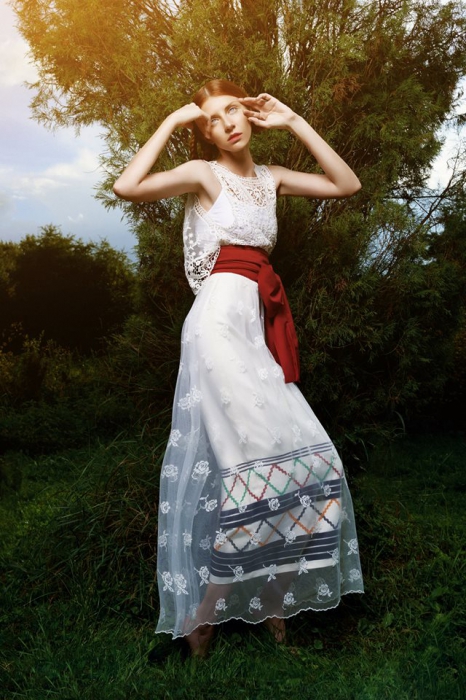 LOOIZA POTAPOVA, коллекция Fallow Deer, фото - Павел Танцерев , модель Александра Воскресенская