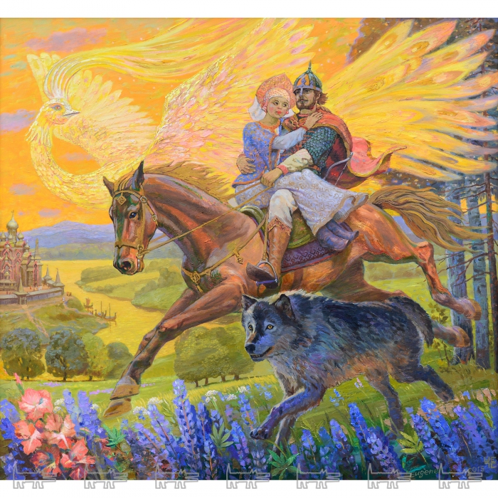 Евгений Штыров «Царевич и волк»75 000 руб. на сайте art-most.com/product/carevich-i-volk/