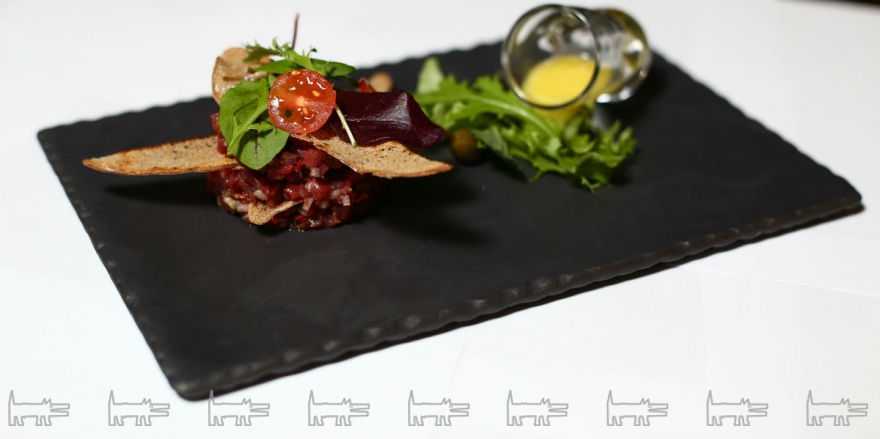 Тартар из мраморной говядины