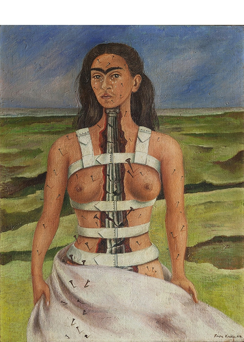 Фрида Кало Сломанная колонна 1944 Холст, масло